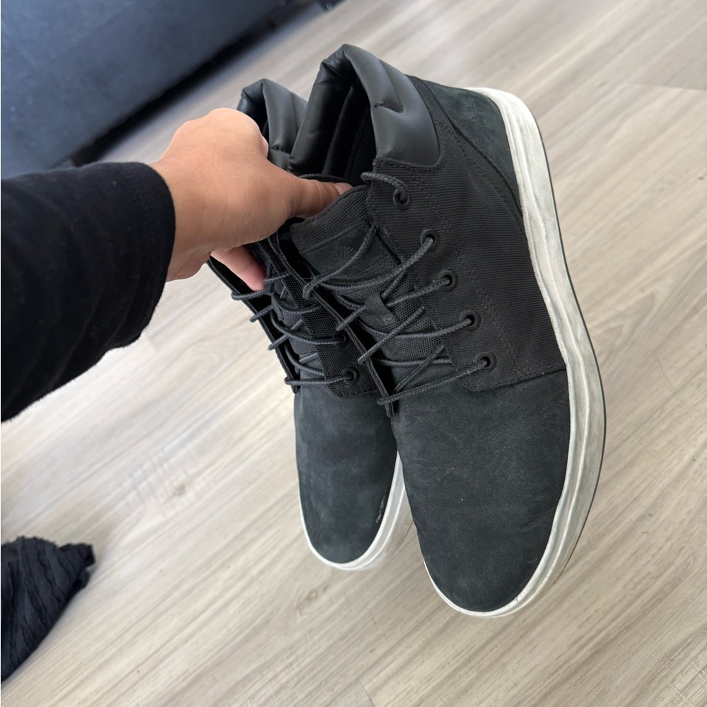 Timberland Black And White Men's Sneakers View 4